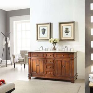 60 Sanford Double Sink Bathroom-Vanity-Mirrors-Set-CF-3048M-60MIR-flooringworldonline.com