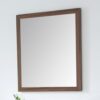 28 Colle American Walnut Wall Mirror MIR-409NT-30