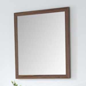 28 Colle American Walnut Wall Mirror MIR-409NT-30