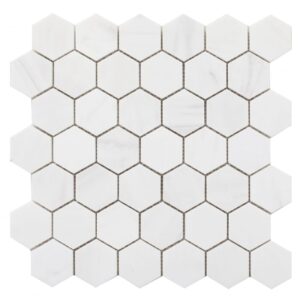 Hexagon-Dolomite-2x2-Honed-12x12-flooringworldonline.com