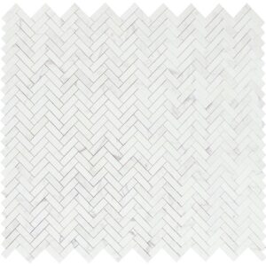 Herringbone-Calacatta-White-Honed-11.25x12.5-flooringworldonline.com
