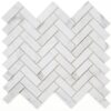 Herringbone-Calacatta-White-Honed-11.25x12.5-flooringworldonline.com