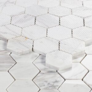 Hexagon-White-2x2-11.75x11.75-flooringworldonline.com