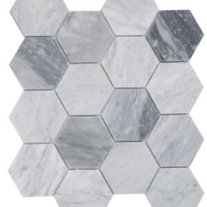 Hexagon-Mix-Grey-3x3-10.25x11.75-flooringworldonline.com