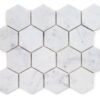 Hexagon-Carrara-Honed-3x3-10x11.5-flooringworldonline.com