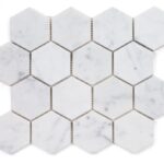 Hexagon-Carrara-Honed-3x3-10x11.5-flooringworldonline.com