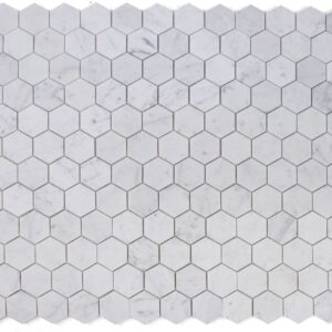 Hexagon-Carrara-Honed-3x3-10x11.5-flooringworldonline.com