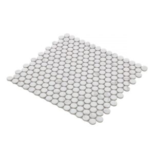 Penny-Round-Statuario-Matte-11.5x12.25-flooringworldonline.com