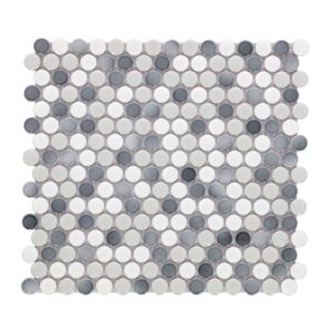 Penny-Round-Mixed-Grey-Glossy-11.5x12.25-flooringworldonline.com