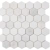 Hexagon-Snow-White-Polished-2x2-11.75x11.75-flooringworldonline.com