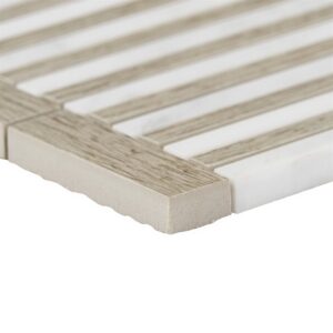 AVANT-GARDE-LINEAR-ASIAN-STATUARY-&-WOODEN-BEIGE-flooringworldonline.com