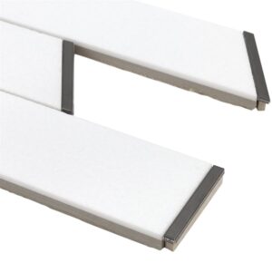 ORACLE-TRAPEZOID-CRYSTALLIZED-PORCELAIN-BLACK-STAINLESS-STEEL-flooringworldonline.com