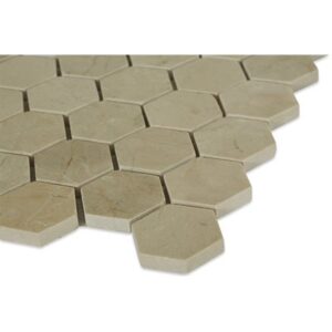CREMA-MARFIL-2"HEXAGON-flooringworldonline.com