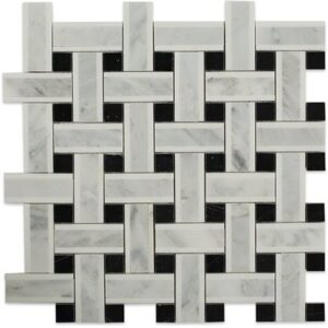 LATTICE-WHITE-THASSOS-WITH-LIGHT-GRAY-BLACK-flooringworldonline.com