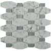 LONG-OCTAGON-PATTERN-WHITE-CARRARA-&-LIGHT-BARDIGLIO-DOT-flooringworldonline.com