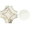 MJ-STAR-2.0-CALACUTTA-WITH-CREMA-MARFIL-LINE-CALACUTTA-CIRCLE-flooringworldonline.com