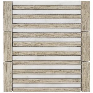 AVANT-GARDE-LINEAR-ASIAN-STATUARY-&-WOODEN-BEIGE-flooringworldonline.com