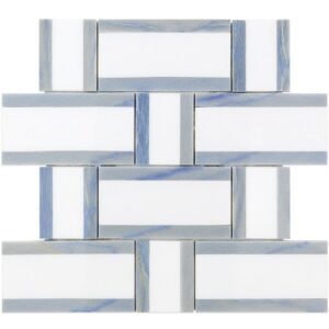 INTERLACE-WHITE-THASSOS-&-BLUE-MACAUBA-flooringworldonline.com