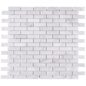 WHITE-CARRARA-1/2X2-BRICK-flooringworldonline.com
