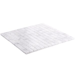 WHITE-CARRARA-3-4X3-4-SQUARES-flooringworldonline.com