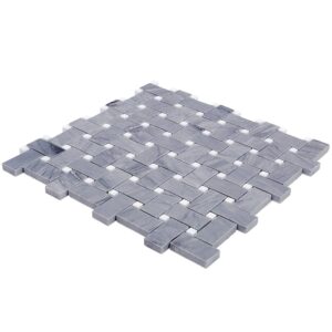 BASKET-WEAVE-BURLINGTON-GRAY-&-WHITE-THASSOS-flooringworldonline.com