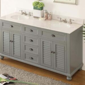 62-Vintage-Gray-Cottage-Look-Double-Sink-Vanity-GD-21999CK-flooringworldonline.com