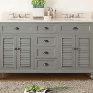 62-Vintage-Gray-Cottage-Look-Double-Sink-Vanity-GD-21999CK-flooringworldonline.com