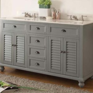 62-Vintage-Gray-Cottage-Look-Double-Sink-Vanity-GD-21999CK-flooringworldonline.com