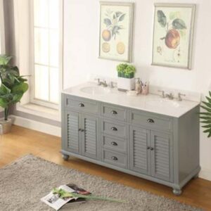 62-Vintage-Gray-Cottage-Look-Double-Sink-Vanity-GD-21999CK-flooringworldonline.com