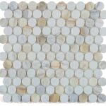 Mos-H Penny Marble Calacatta Honed 11 x 11.75